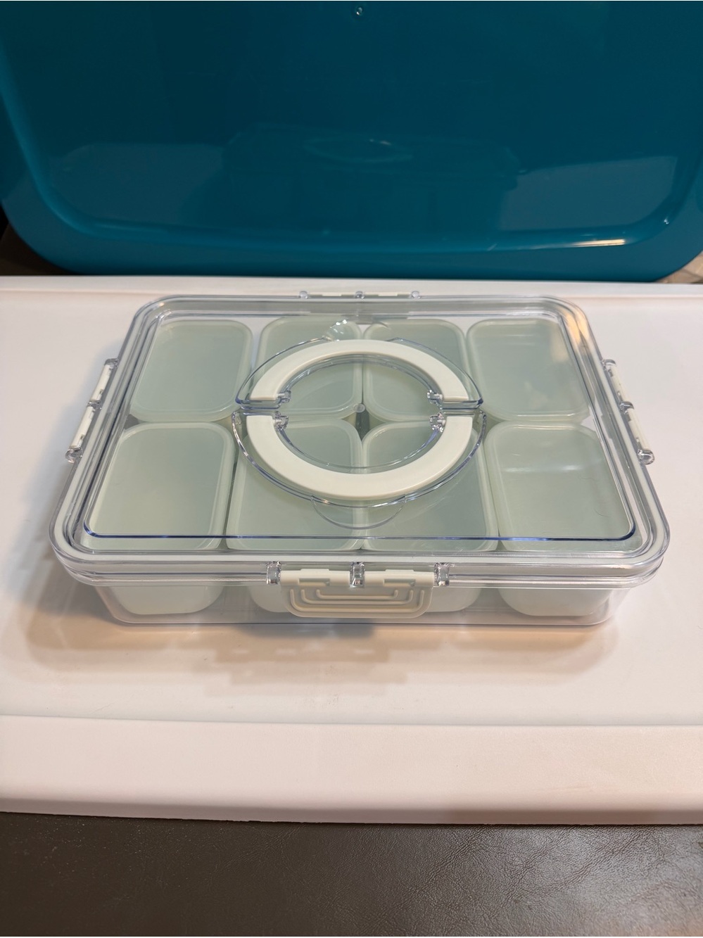 8-Compartment Airtight Meal Prep Box